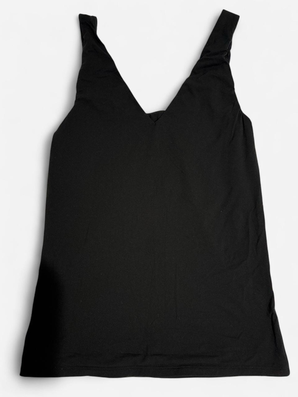 White House Black Market Black V-Neck Tank Top